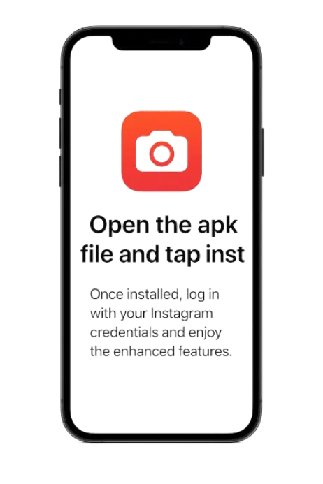 Open the apk file and tap install.


Once installed, log in with your Instagram credentials and enjoy the enhanced features.
